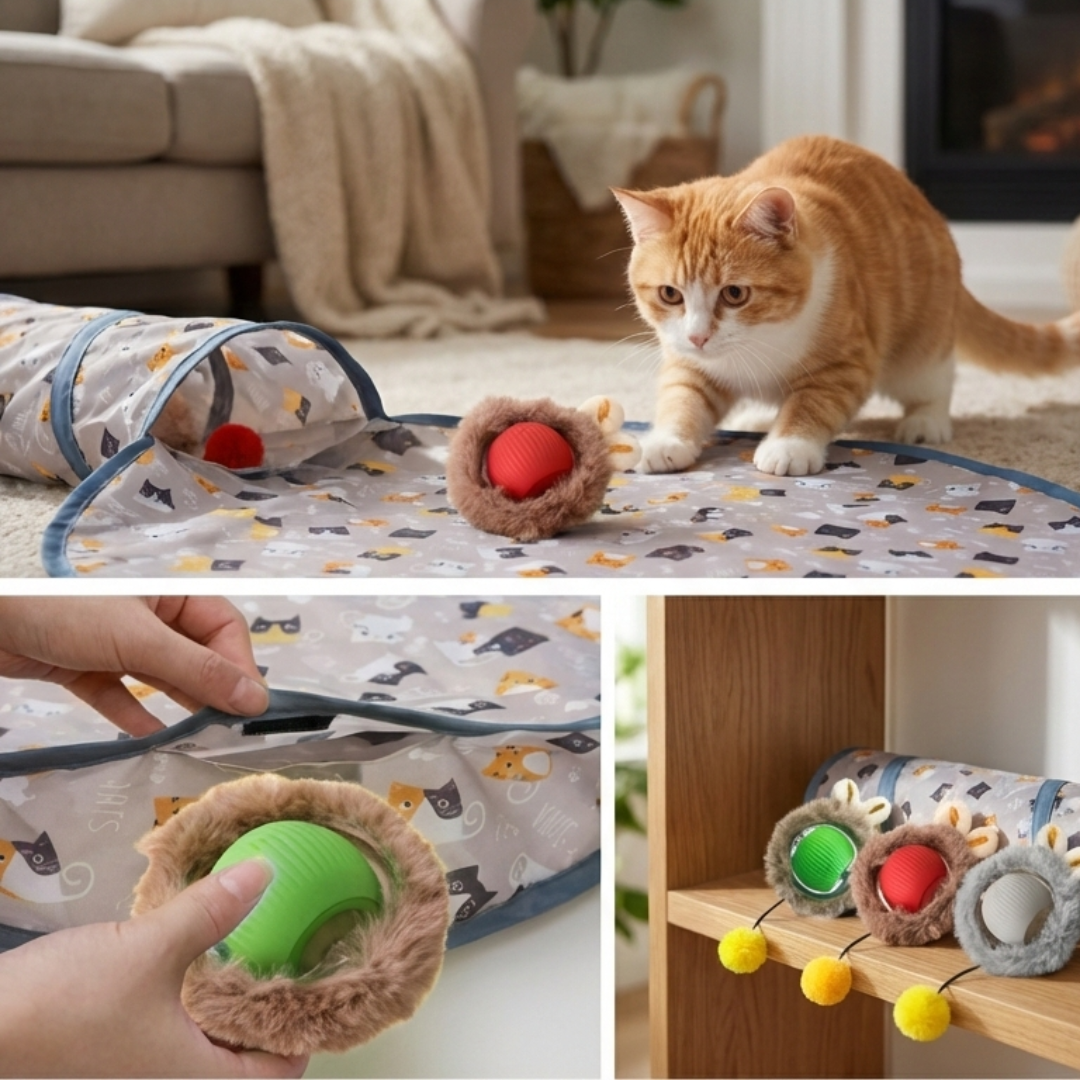 Mruczek™MeowQuest-Interaktywna Mata Aktywności Dla Kota